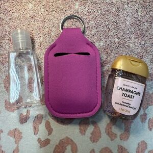 Bath & Body Works Magenta Holder with Champagne Toast Gel